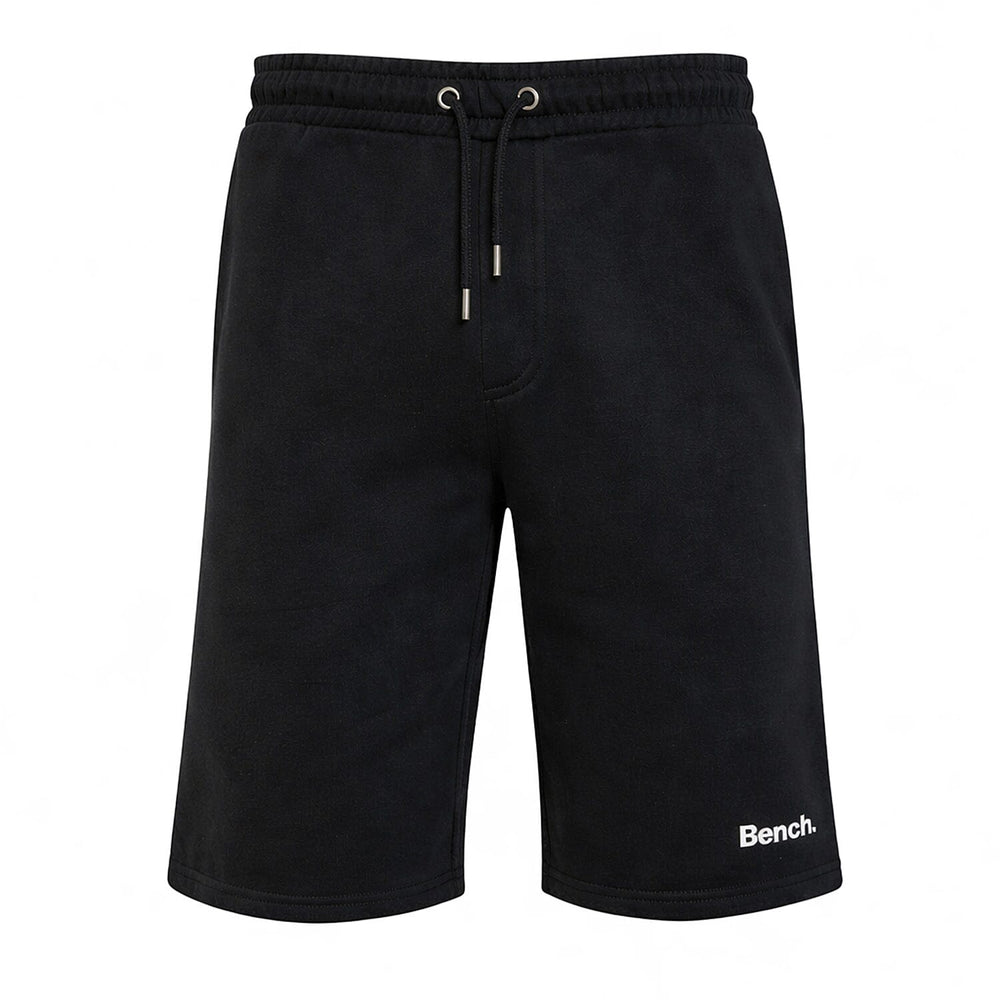 Bench Mens Brushed Back Fleece Shorts (Size L) - Black