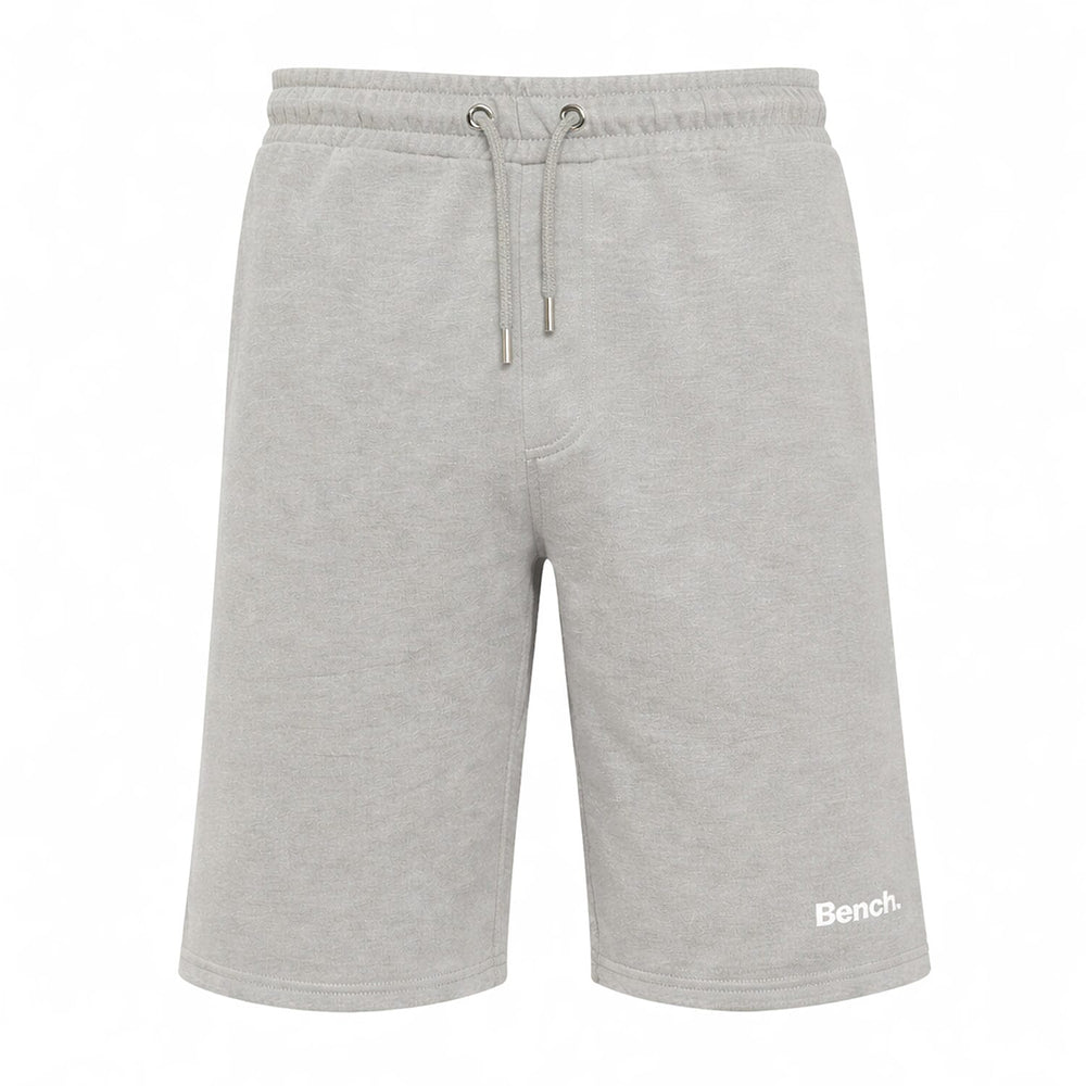 Bench Mens Brushed Back Fleece Shorts (Size L) - Grey