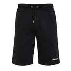 Bench Mens Brushed Back Fleece Shorts (Size XL) - Black