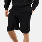 Bench Mens Brushed Back Fleece Shorts (Size XL) - Black