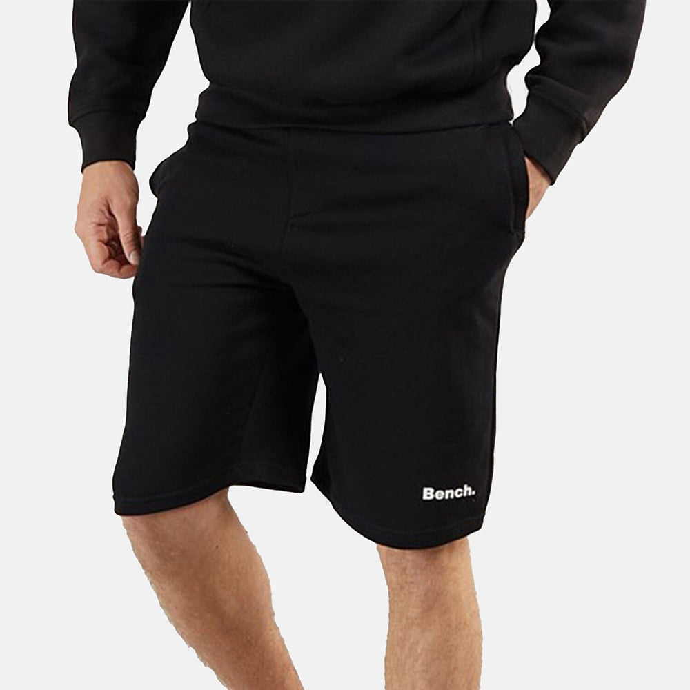 Bench Mens Brushed Back Fleece Shorts (Size XXL) - Black