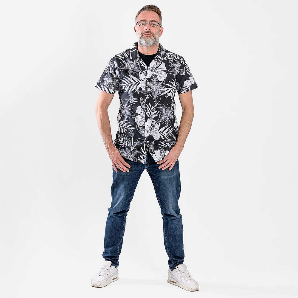 Bench Dexus Short Sleeve Shirt  - Black L