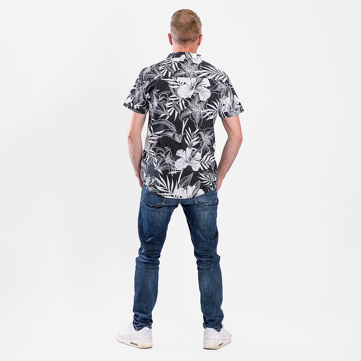 Bench Dexus Short Sleeve Shirt  - Black L