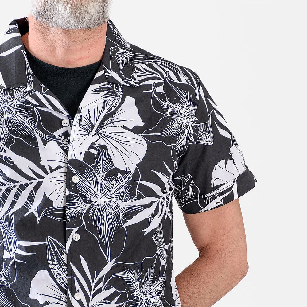 Bench Dexus Short Sleeve Shirt  - Black L