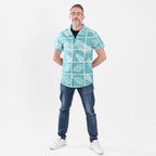 Bench Dexus Short Sleeve Shirt- Sea Green XL