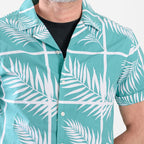 Bench Dexus Short Sleeve Shirt- Sea Green XL