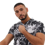 Bench Dexus Short Sleeve 100% Cotton Shirt  - Black M