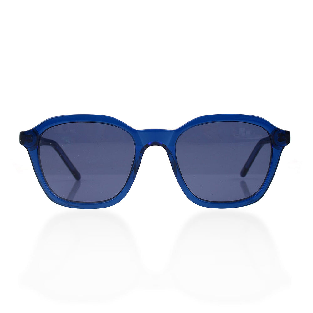 United Colors of Benetton - Unisex Square Sunglasses - Blue