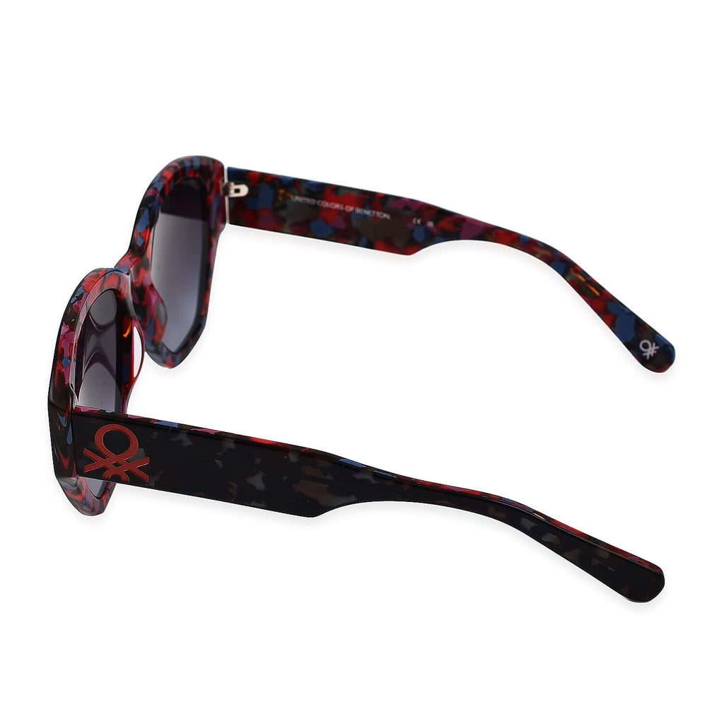 united colors of Benetton - Womens Black Square Sunglasses - Butterfly