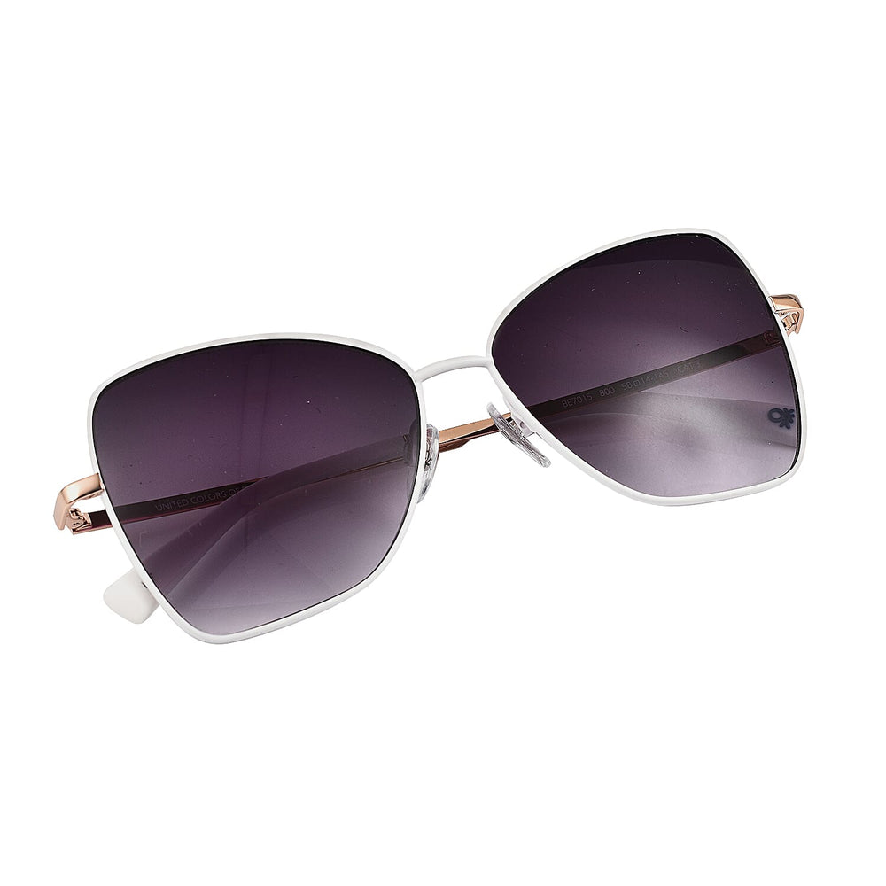 United Colors of Benetton - Benetton Womens Square Sunglasses - Blue