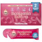 Benjamin Button Menopause Collagen Passionfruit Sachets - 14 Pack (2 Weeks Supply) 12,000mg