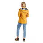 Betty Kay - Ladies Hooded Lightweight Woven Jacket (Size 18) - Mustard