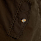 Betty Kay - Ladies Stripe Lined Cotton Jacket (Size 16) - Khaki