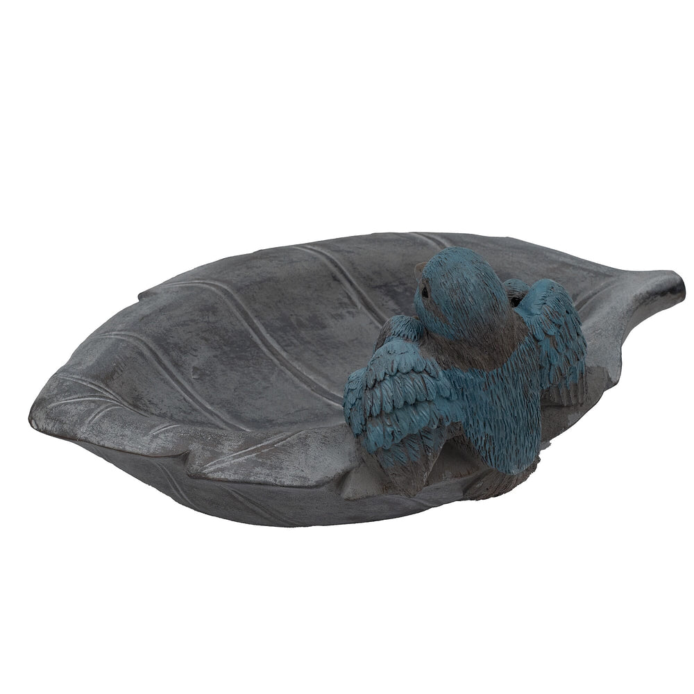 Outdoor Garden Bird Family Birdfeeder - Blue