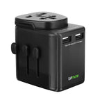 Bitmore World Wide Travel Adaptor - Black