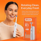 Bitvae- Electric Toothbrush with 60-Day Battery Life | 5 Modes, USB Charging & 8 Dupont Brush Heads (IPX7)