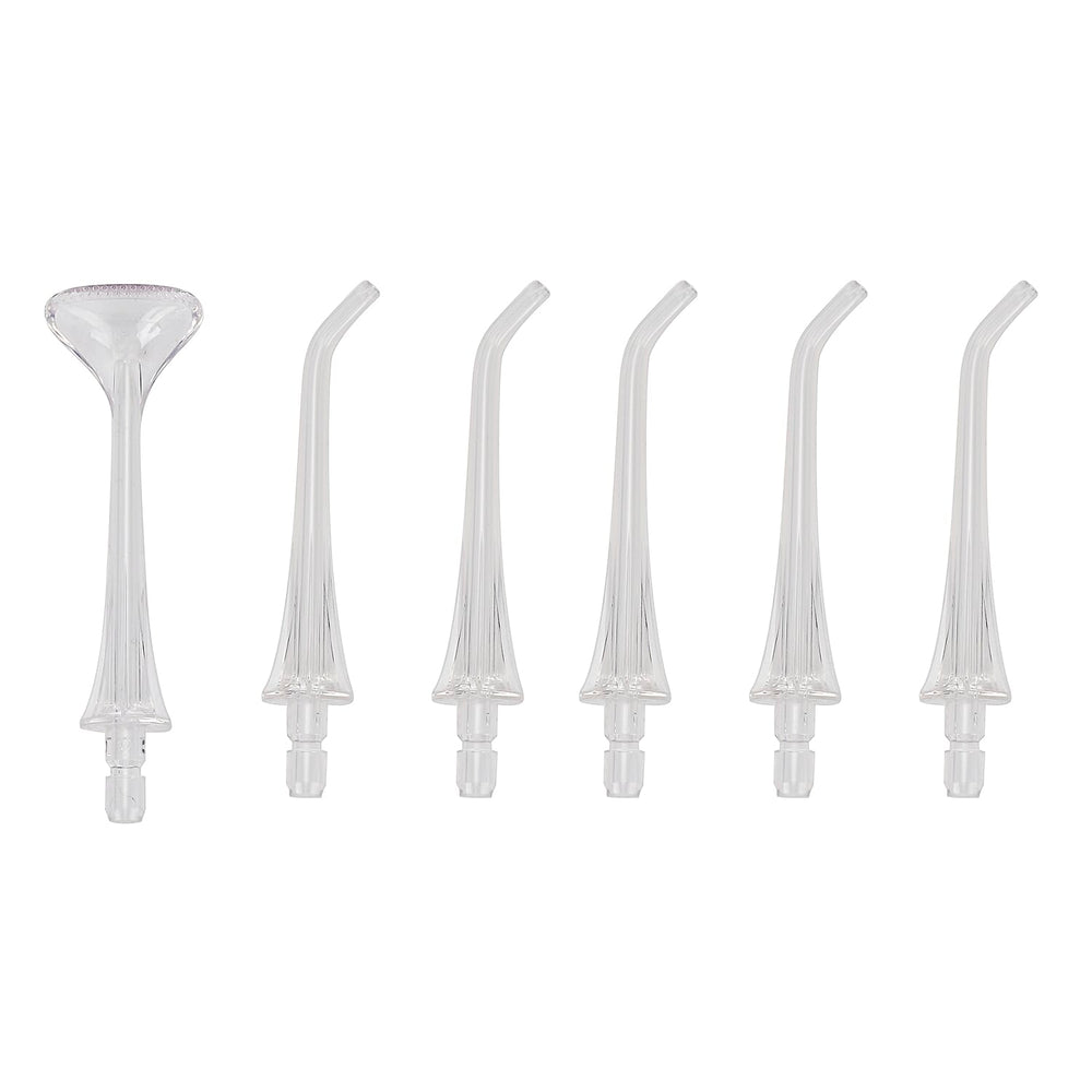 Bitvae Cordless Water Flosser with 5 Nozzles - Tongue Scraper - 3 Pressure Settings - White