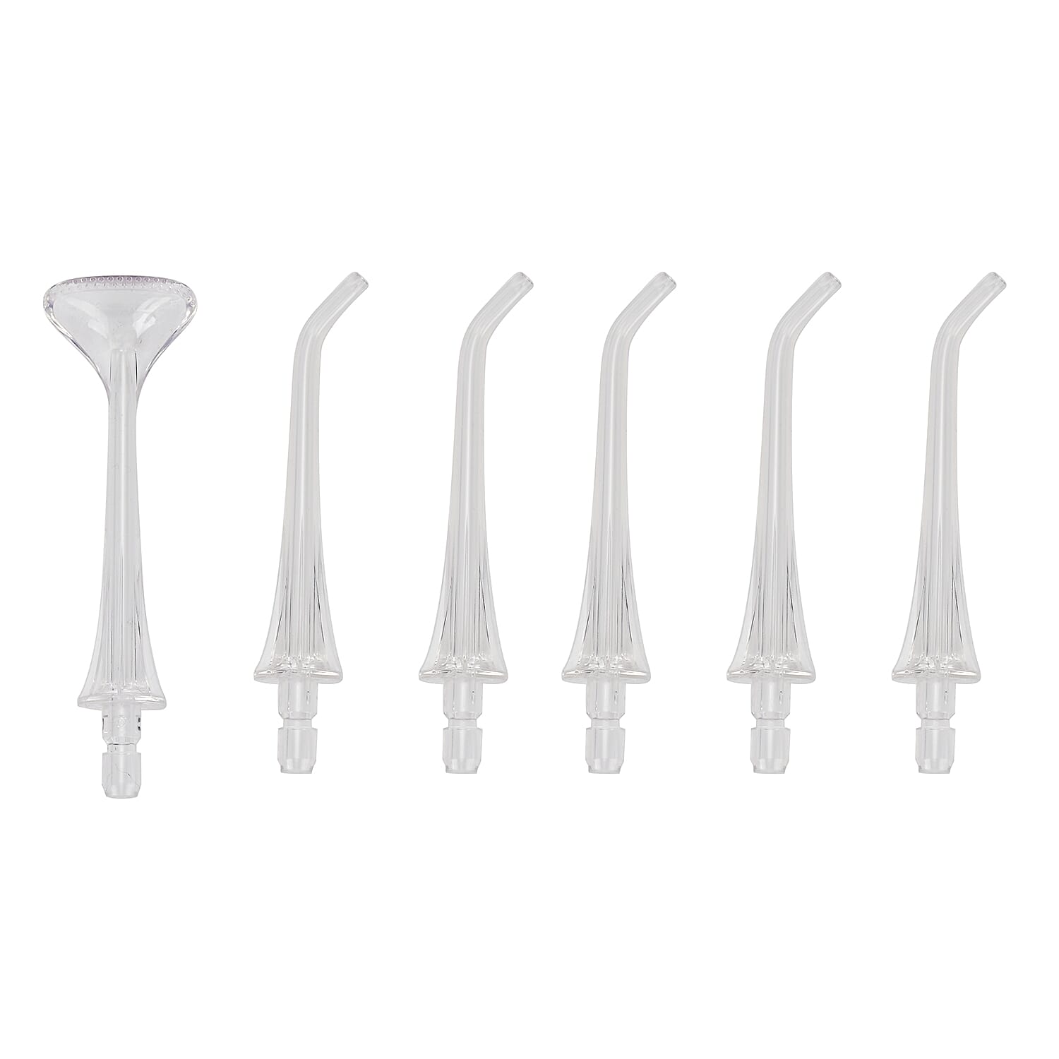 Bitvae Cordless Water Flosser with 5 Nozzles - Tongue Scraper - 3 Pressure Settings - White