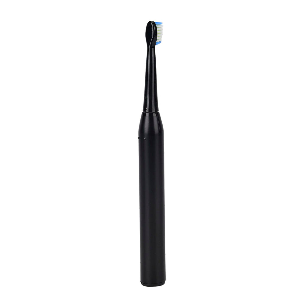 Bitvae Set of Sonic Toothbrush With 4 Replacement Heads, 5 Modes & Smart Timer With Water Flosser With 4 Replacent Heads - Black