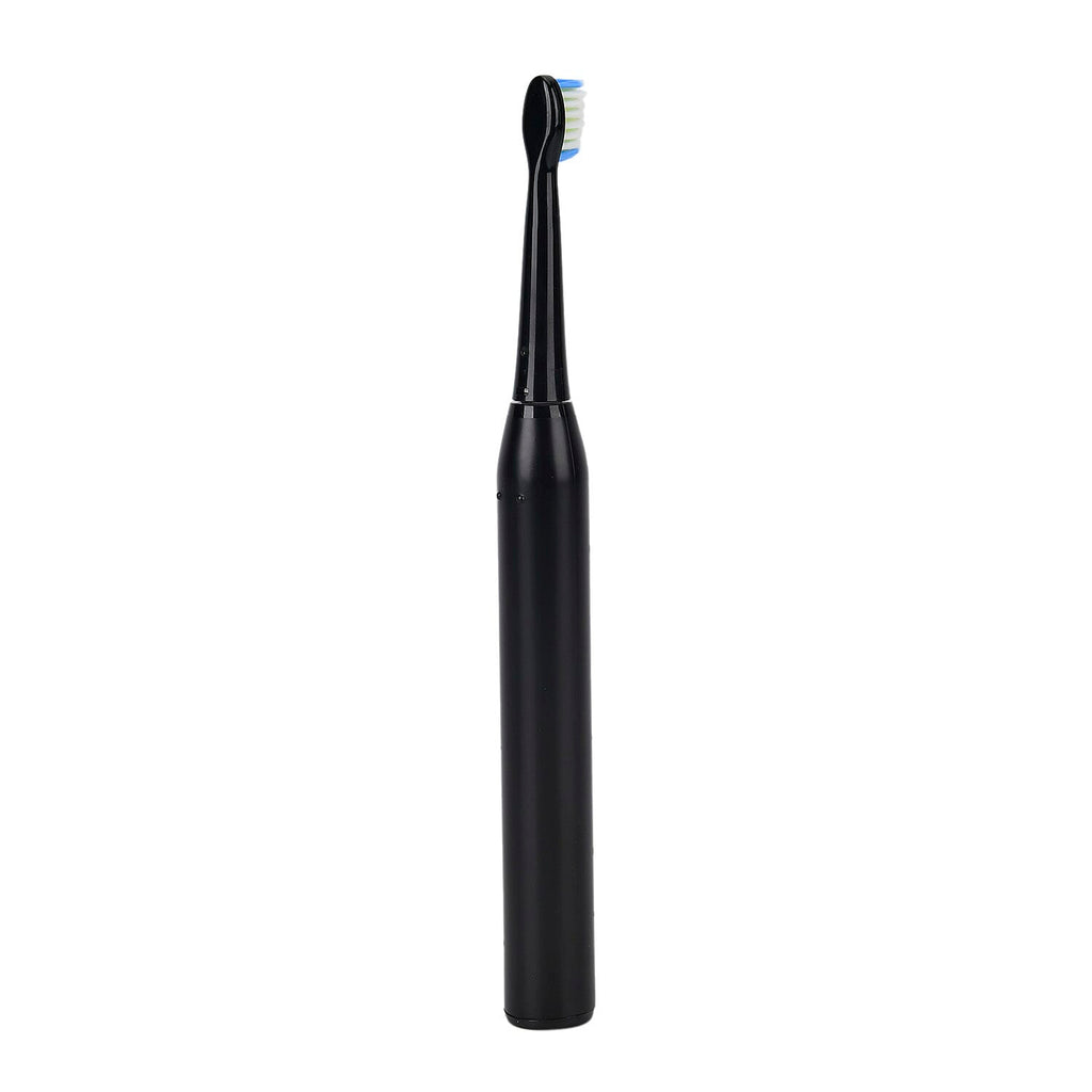 Bitvae Set of Sonic Toothbrush With 4 Replacement Heads, 5 Modes & Smart Timer With Water Flosser With 4 Replacent Heads - Black