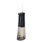 Bitvae Set of Sonic Toothbrush With 4 Replacement Heads, 5 Modes & Smart Timer With Water Flosser With 4 Replacent Heads - Black
