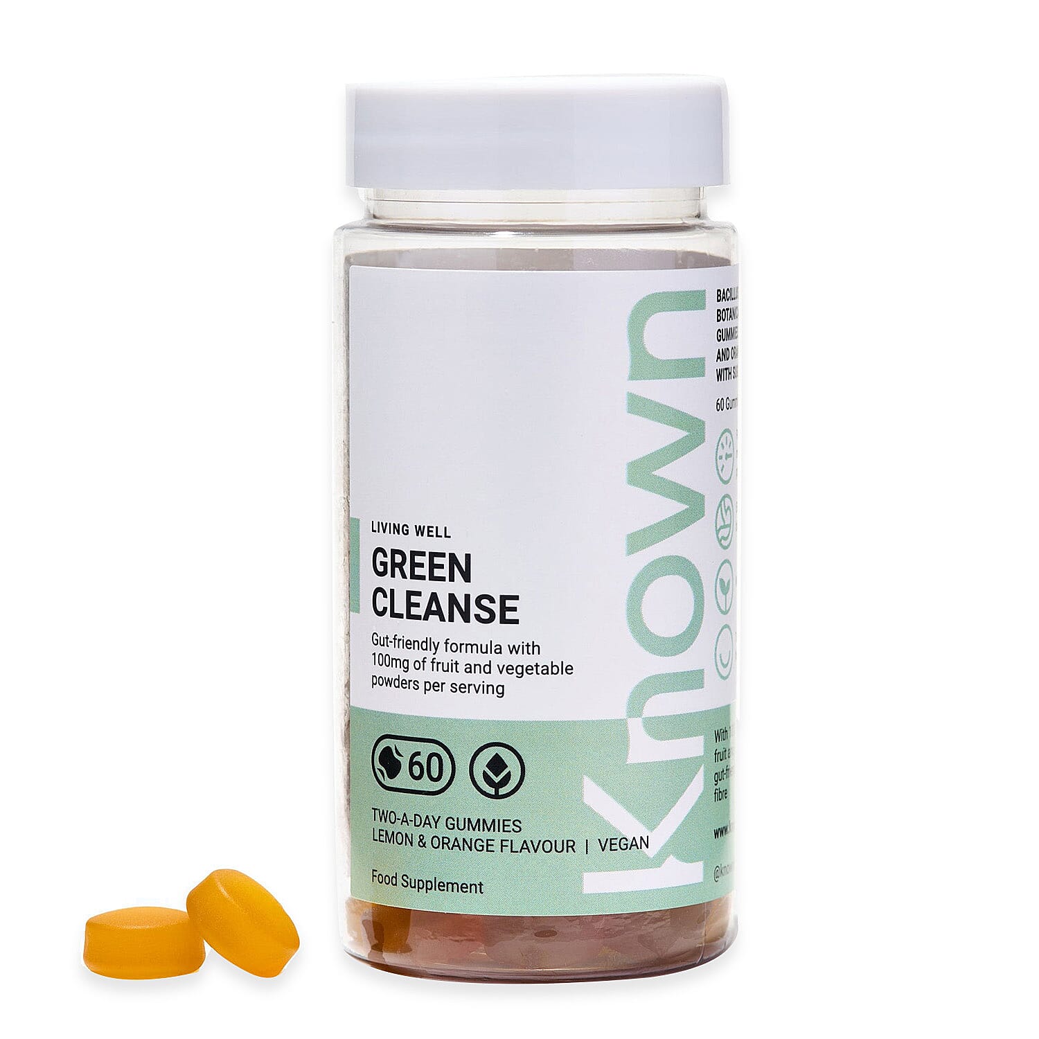 Known Trio Bundle (Incl. Apple Cider Vinegar , Green Cleanse - Thermogenic Support Gummies - 60 gummies Each)