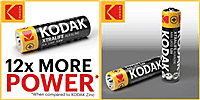 Black Friday Special Pack of 40 Kodak Batteries  - 20 AA and 20 AAA