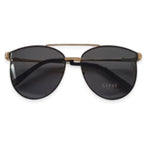 Designer Lipsy Rimless Shield Sunglasses - Black