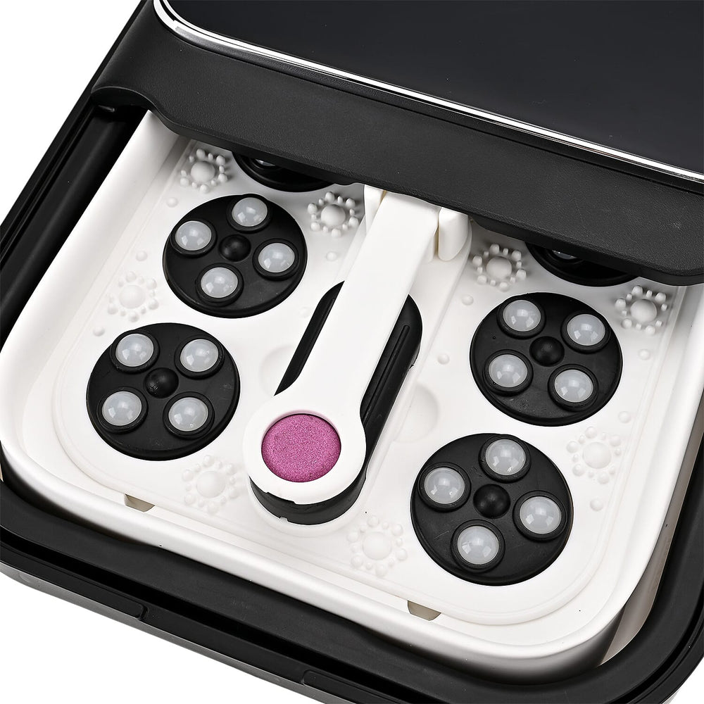 Bliss - Beyond BE-F2200 Ultra Foldable Electric Foot Spa - Digital Colour Screen Massager with Red Light Therapy