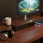 Bliss - Beyond E-3513 Brown Bluetooth 5.4 Soundbar - 6W Dual Channel, USB 5V Powered (370 mm) - Brown
