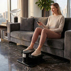 Bliss - Beyond Electric Mini Elliptical Trainer - 12-Speed Adjustable Leg Exerciser with Remote Control
