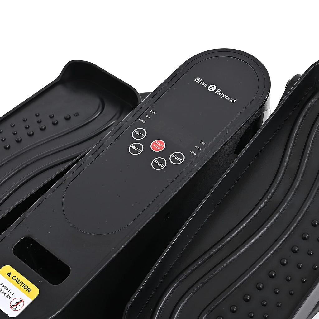 Bliss - Beyond Electric Mini Elliptical Trainer - 12-Speed Adjustable Leg Exerciser with Remote Control