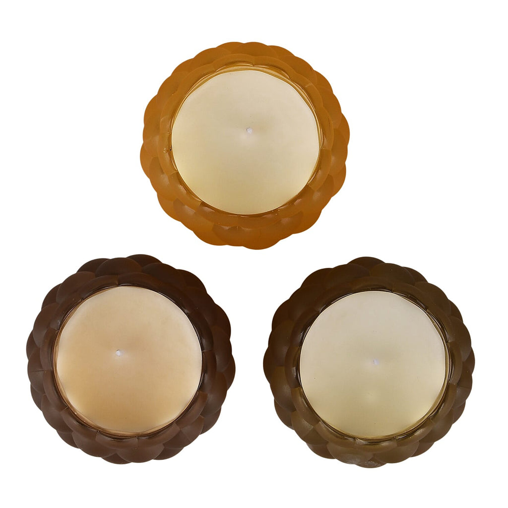 French Coffee & Cream Vanilla Scented Candle (64g) - Multicolour