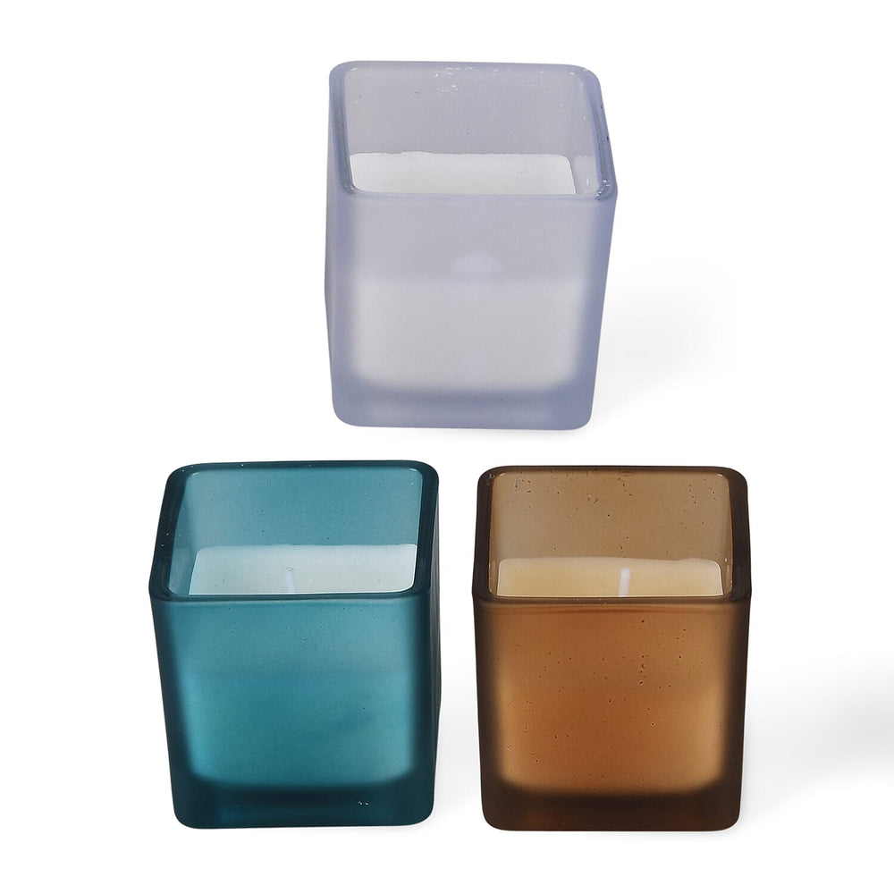 Bliss & Beyond Luxury Scented Candles - French Coffee, English Freesia & French Lavender (85g)