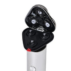 Bliss & Beyond Mens Metal Electric Shaver - IPX6 Waterproof, LED Display & Fast Charge - Black