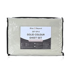 Hush Heven 6-Piece Bedding Set- Includes 2 Fitted Sheets - 4 Pillowcases (Double) - Sage Green