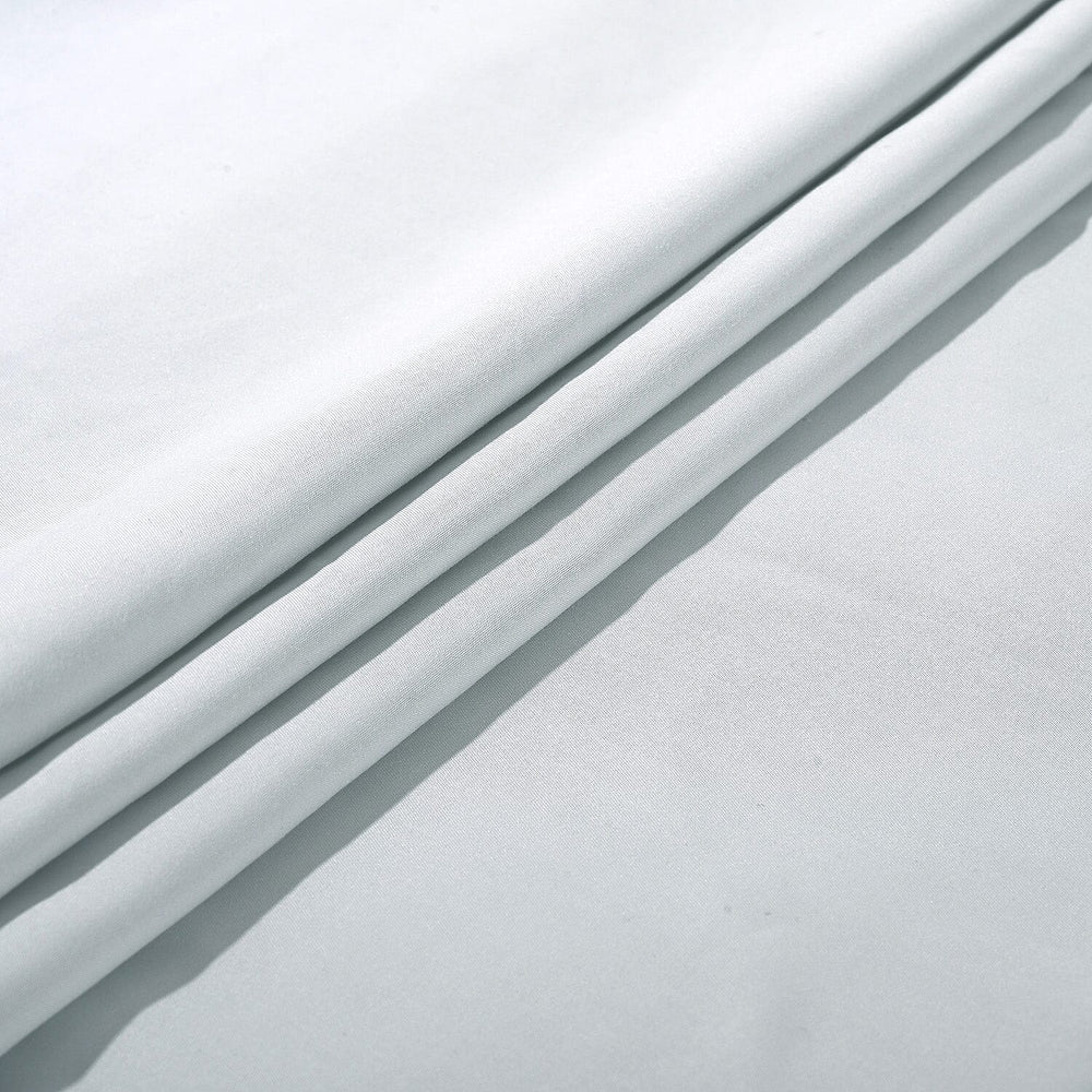 Hush Heven 6-Piece Bedding Set- Includes 2 Fitted Sheets - 4 Pillowcases (Double) - Light Grey
