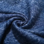 Bliss - Beyond Supersoft Mohair Wool Cozy Blanket with Timeless Appeal (Size 170x130 cm) - Navy