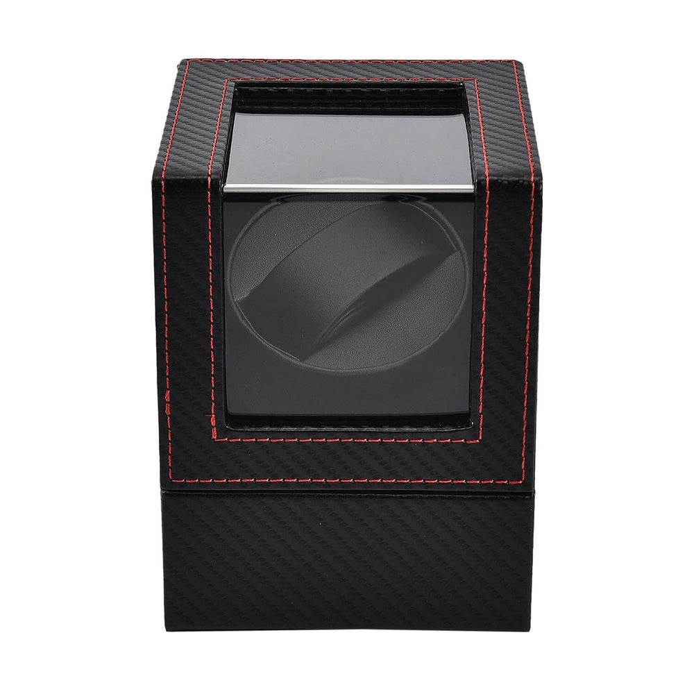 Automatic Rotating Watch Winder Box (Size 12x13x16 cm) - Black