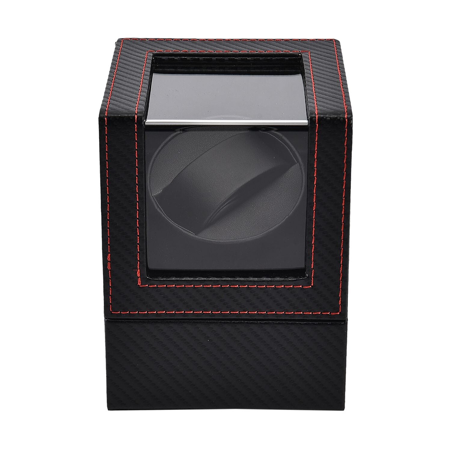 Automatic Rotating Watch Winder Box (Size 12x13x16 cm) - Black