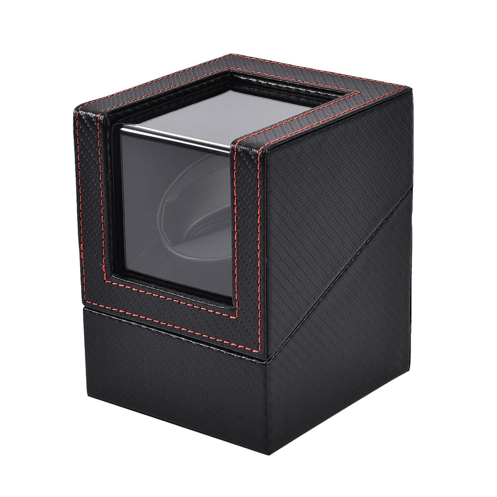 Automatic Rotating Watch Winder Box (Size 12x13x16 cm) - Black
