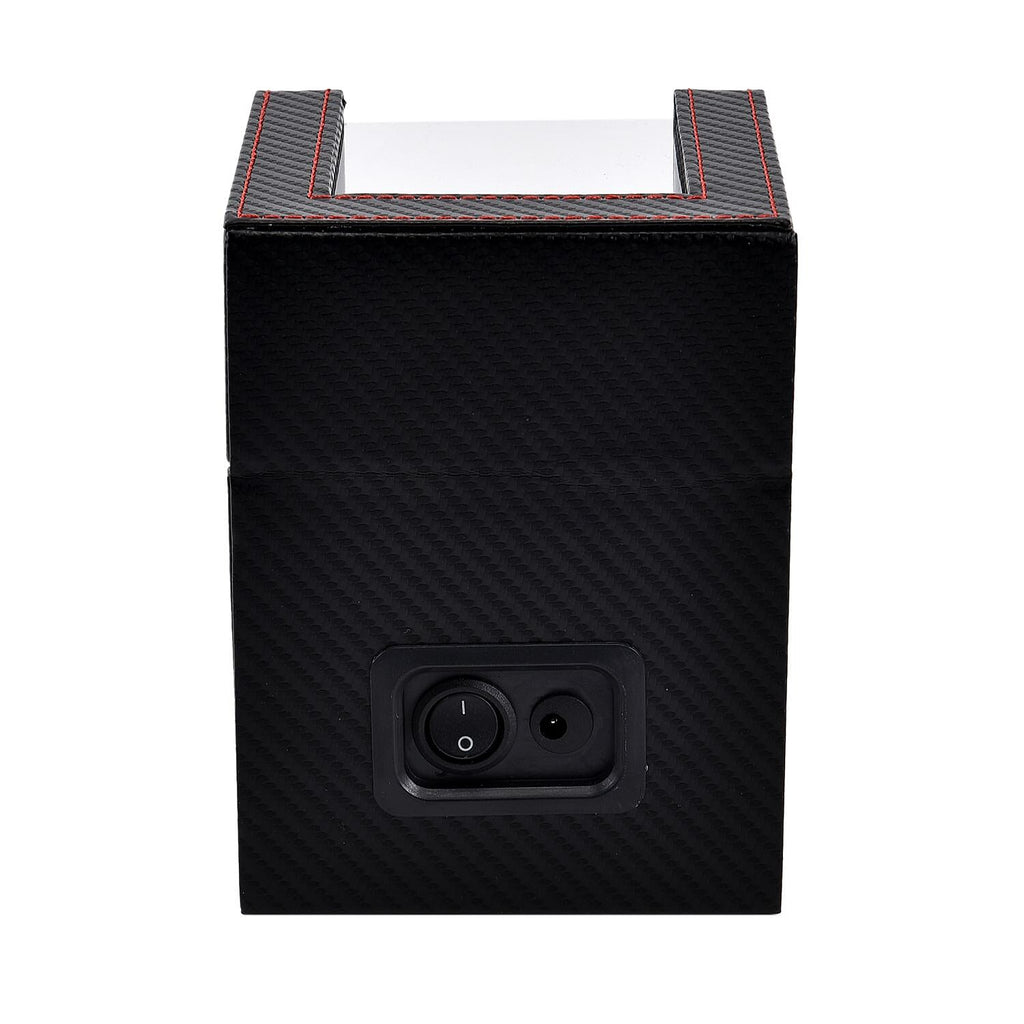 Automatic Rotating Watch Winder Box (Size 12x13x16 cm) - Black