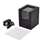 Automatic Rotating Watch Winder Box (Size 12x13x16 cm) - Black