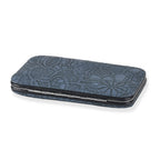 Bliss - Beyond 10 Piece Stainless Steel Embossed Manicure Set - Blue