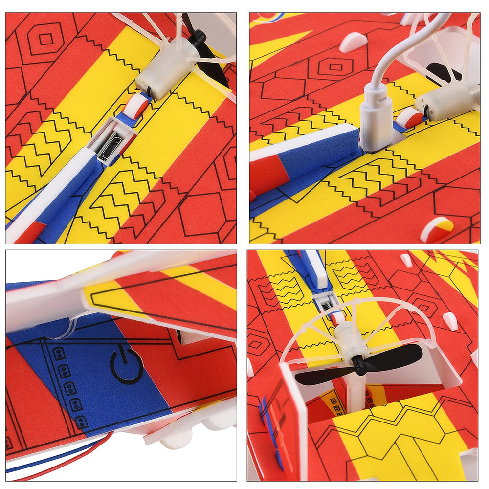 Bliss - Beyond EVA Foam Aircraft (37 cm) - Red - Blue