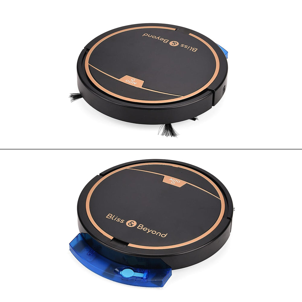 Bliss - Beyond Smart Robot Vacuum Cleaner with Mop - Gyro Navigation - App - Remote Control - Black