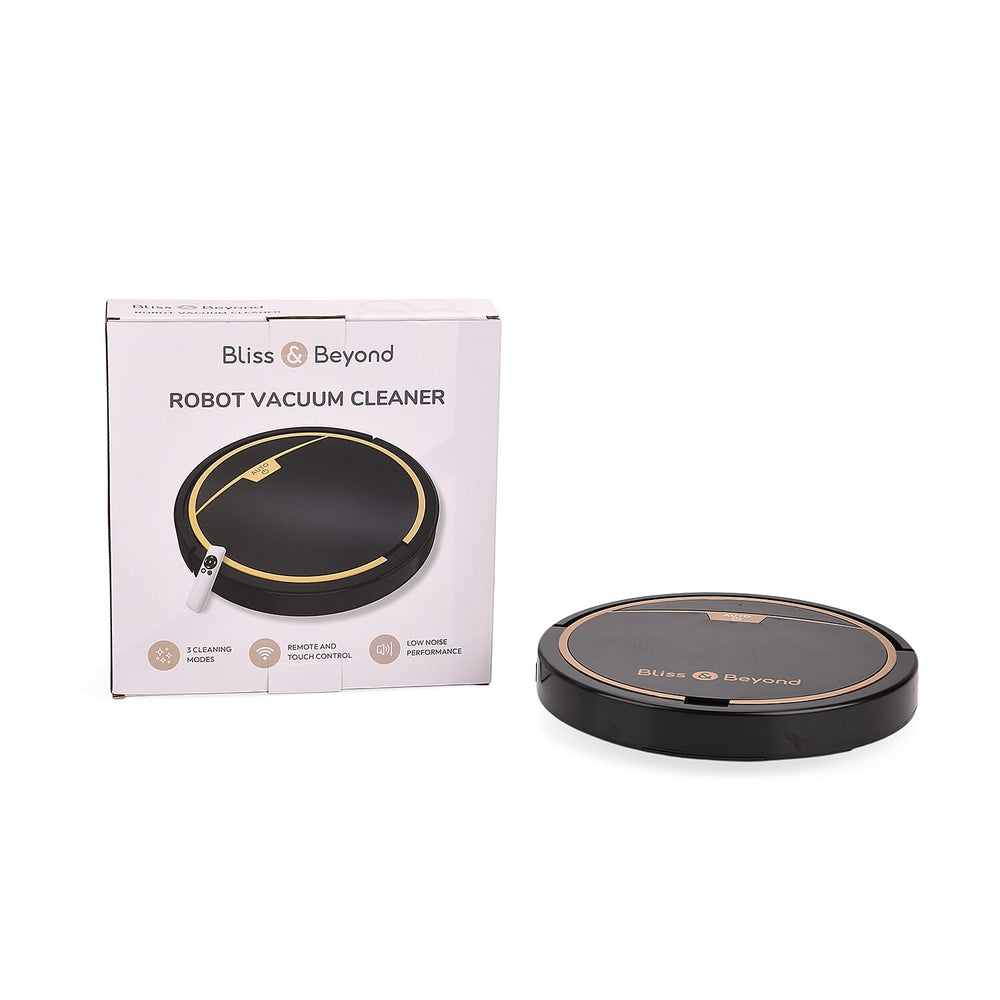 Bliss - Beyond Smart Robot Vacuum Cleaner with Mop - Gyro Navigation - App - Remote Control - Black