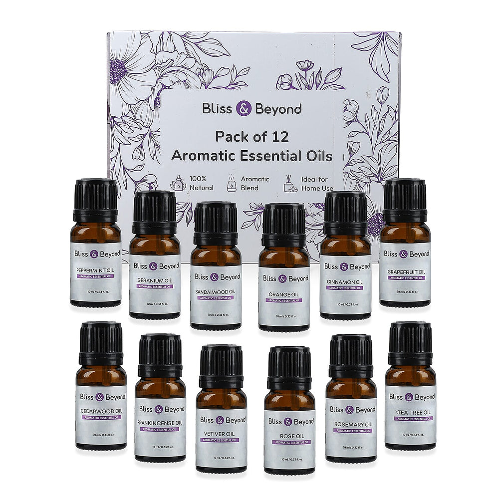 Bliss - Beyond - Set of 12 Aromatic Essential Oils - 10 Ml Each