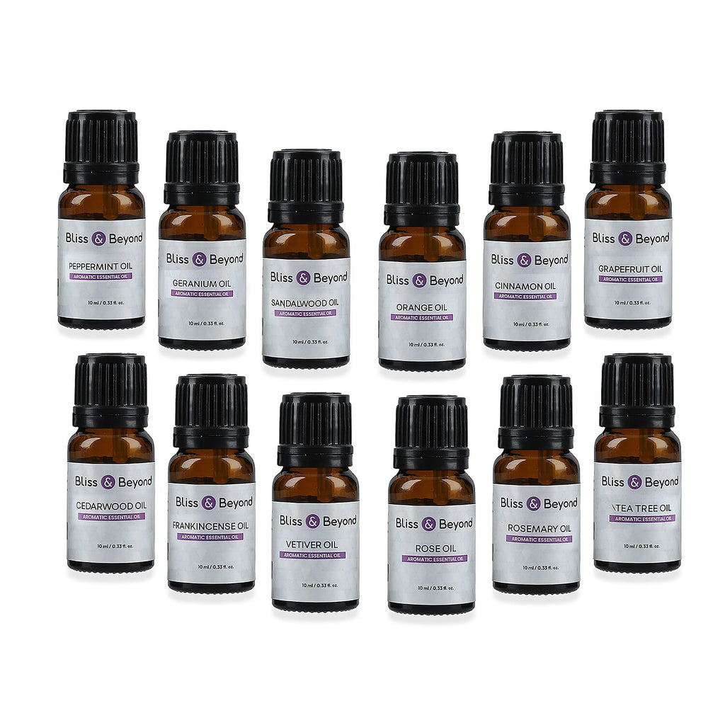 Bliss - Beyond - Set of 12 Aromatic Essential Oils - 10 Ml Each