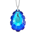 RC01-20 Pendant with Chain (Size 24) Pure White Stainless Steel